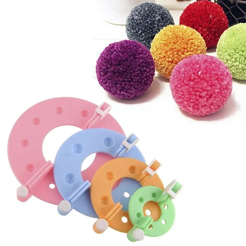 Pom Pom Maker Tool - 2026 8Pcs/Set Fluff Ball Weaver PomPom