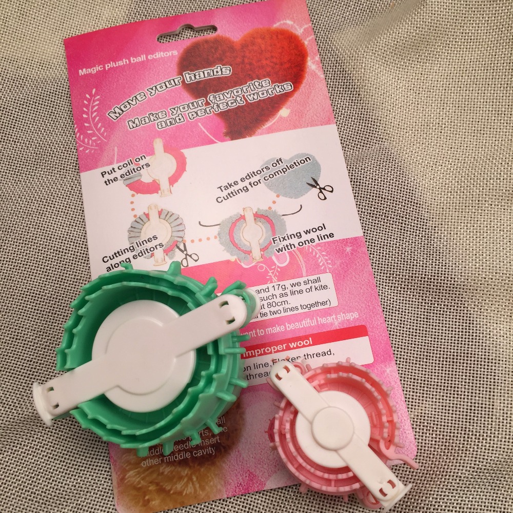 Pom Pom Maker Tool - Free Shippng Pompom Maker sweet heart
