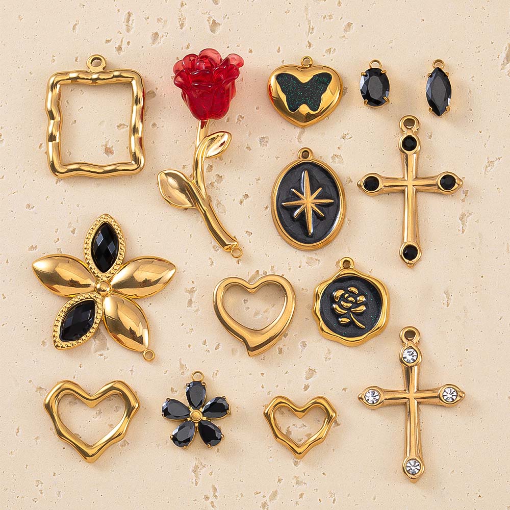 2pcs Stainless Steel Flower Cr - огляд і ціна Embellishment Crafts
