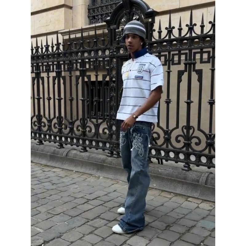 Retro Y2K 2 Pcs Set Street Sty - огляд і ціна Embellish Knit