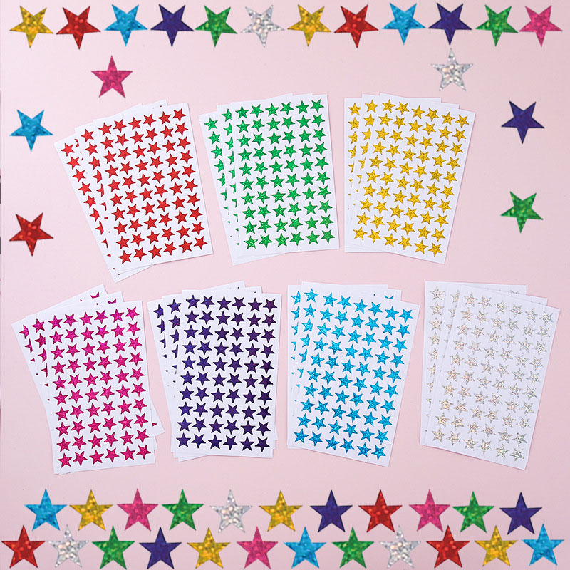420Pcs Star Stickers Sparkly H - огляд і ціна Glitter Vinyl Roll