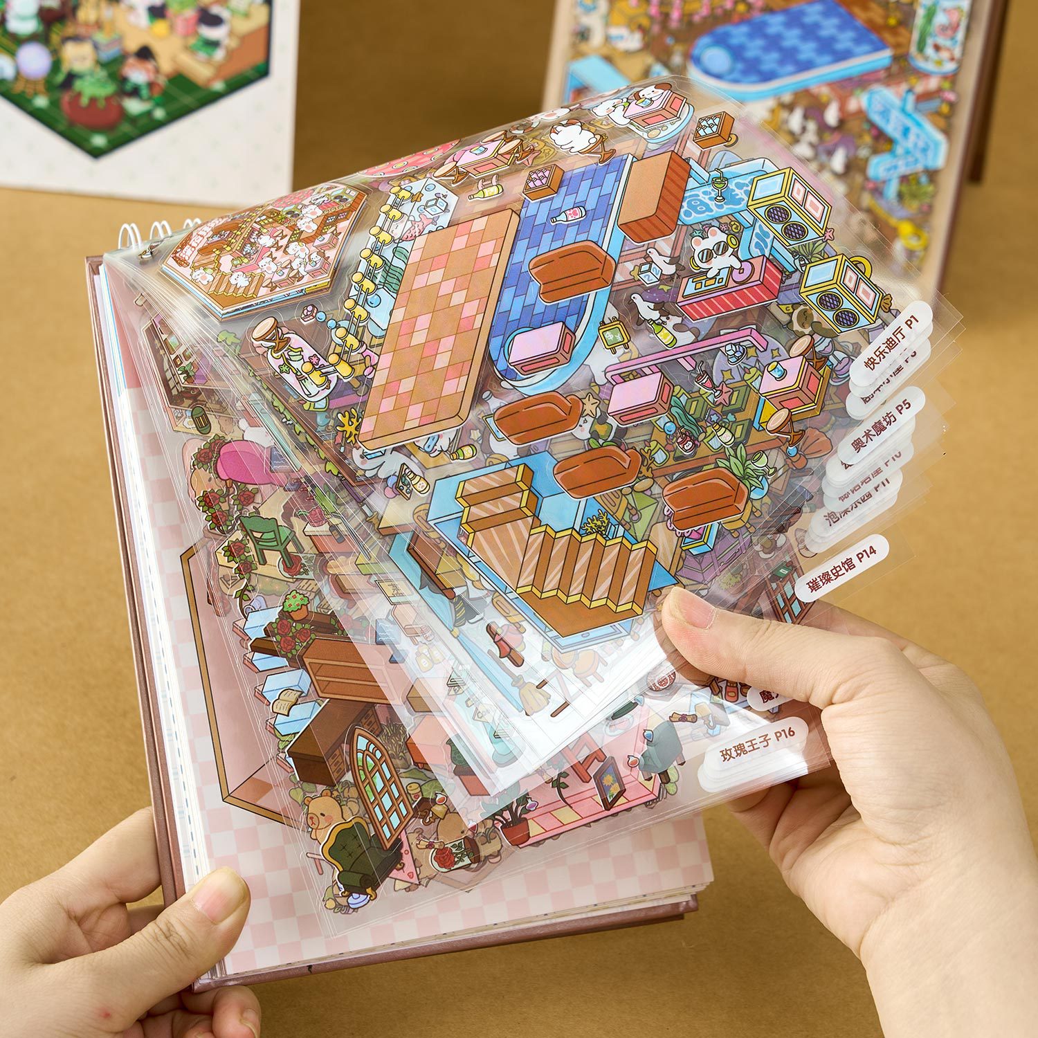 3D Miniature Scene Sticker Boo - огляд і ціна Glitter Vinyl Roll