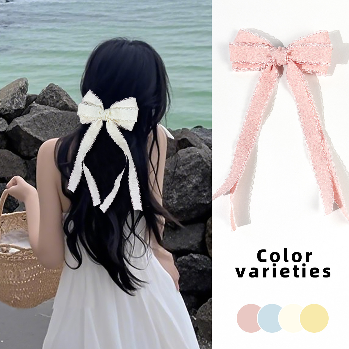 Bulk 20pc Long Tassel Hair Cli - огляд і ціна Lace Ribbon Trim