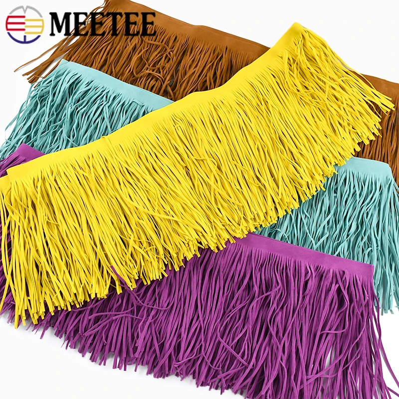 2-5M 15cm Suede Tassel Fringes - огляд і ціна Fringe Ribbon Sewing