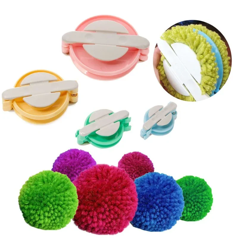 4 Sizes Wool Ball Maker Knitte - огляд і ціна Pom Pom Maker Tool