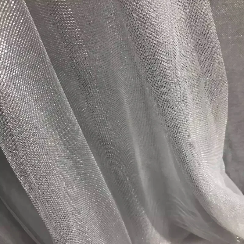 Mesh Elastic Fabric Shiny Ligh - огляд і ціна Crystal Mesh Fabric