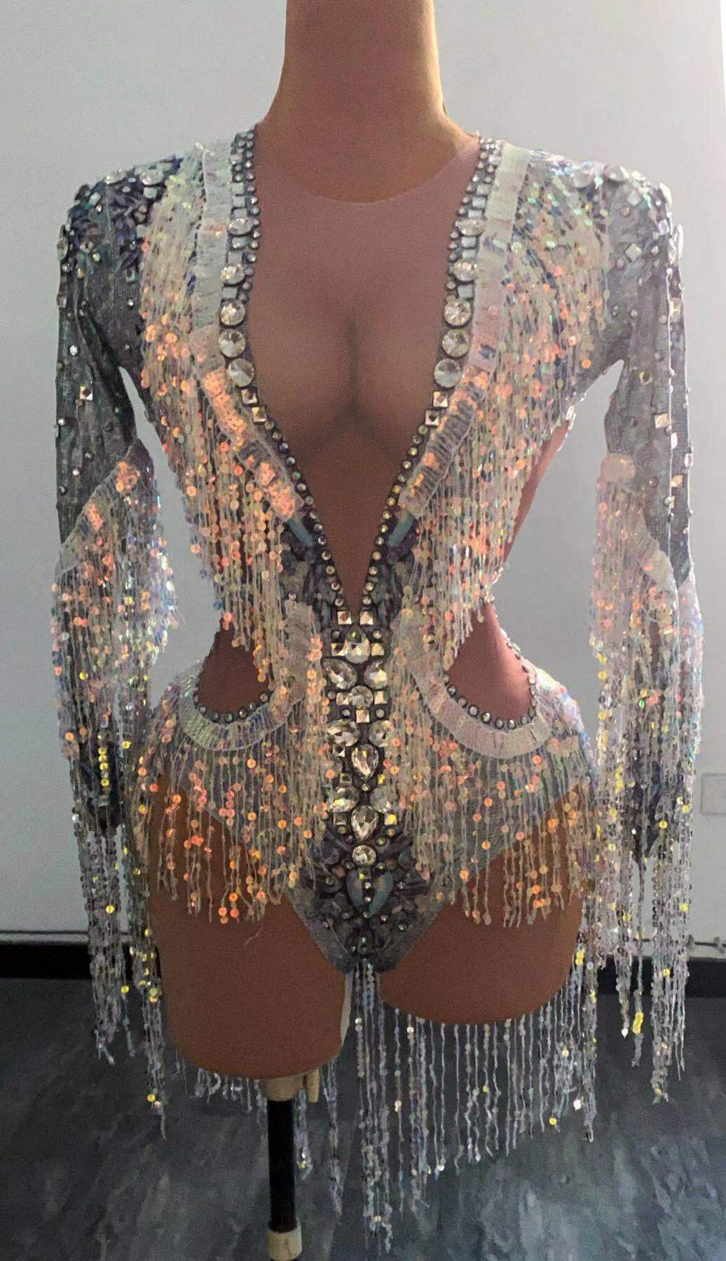 Women Sparkling Silver Rhinest - огляд і ціна Rhinestone Banding Trim