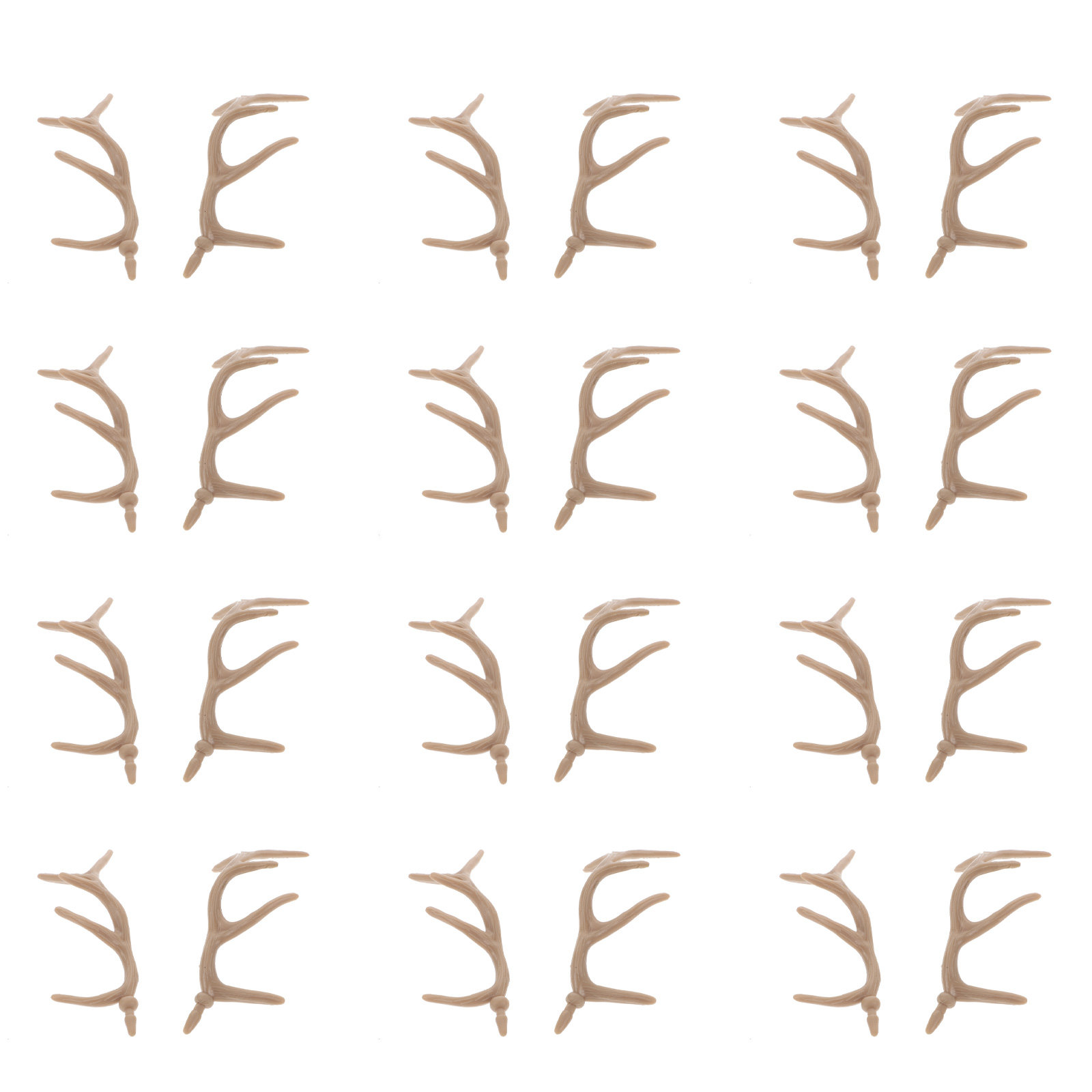12Pairs Plastic Branch Antlers - огляд і ціна Christmas Craft Embellishment