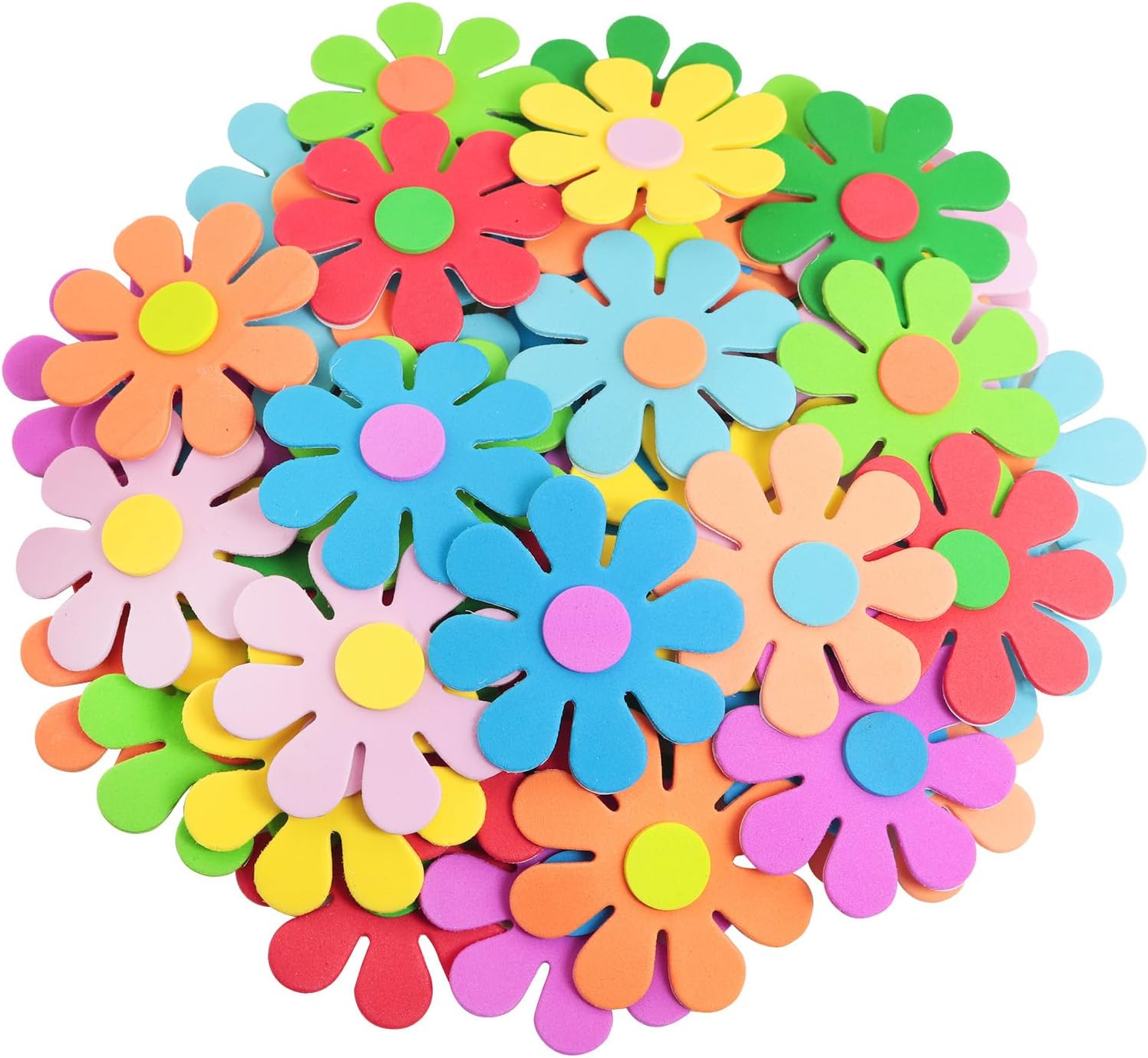 3D flower foam stickers Spring - огляд і ціна Craft Embellishments