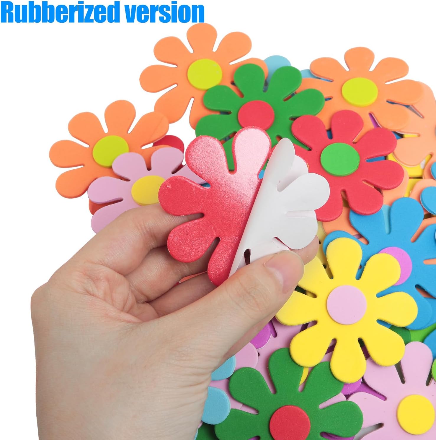 3D flower foam stickers Spring - огляд і ціна Craft Embellishments