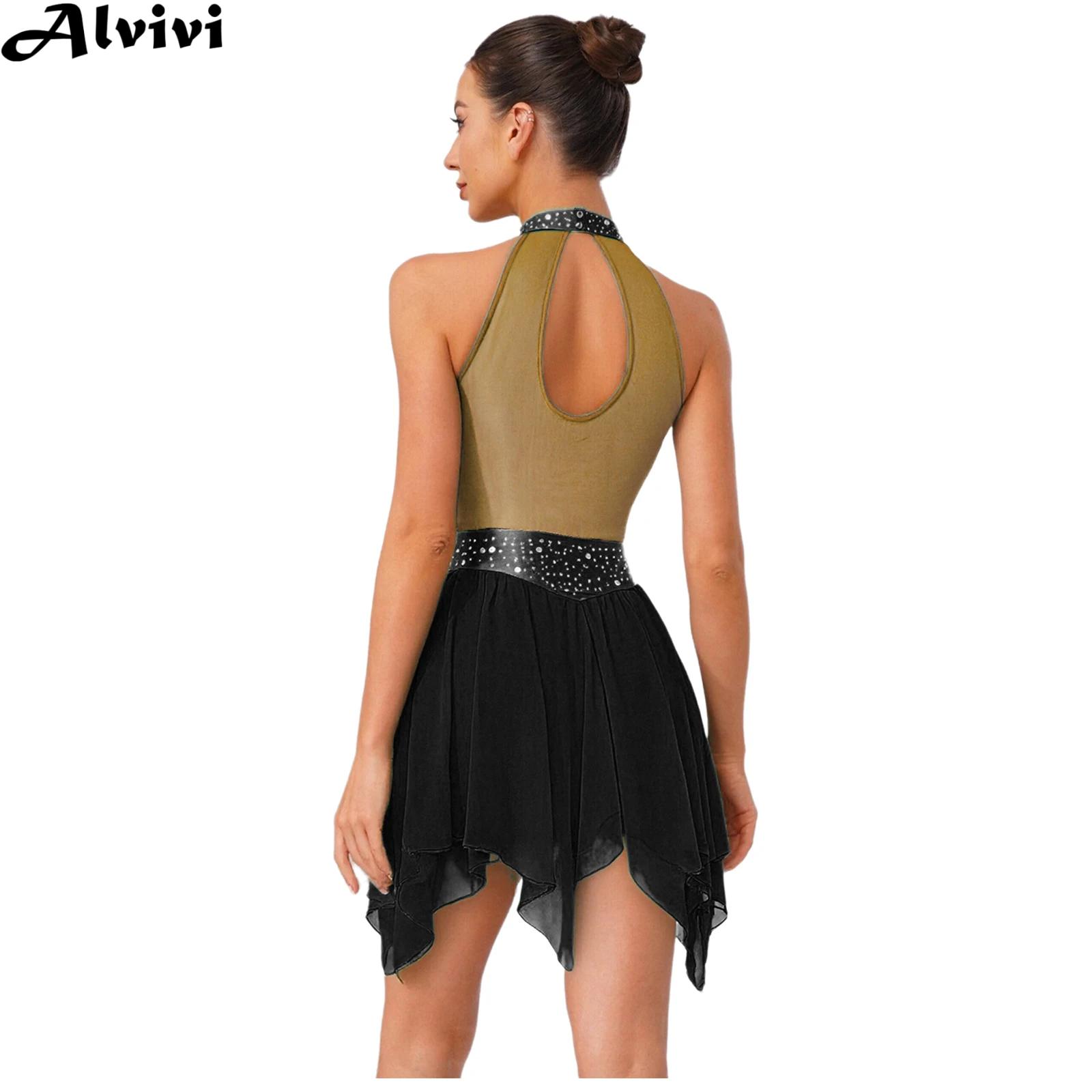 Women Sleeveless Shiny Rhinest - огляд і ціна Rhinestone Banding Trim