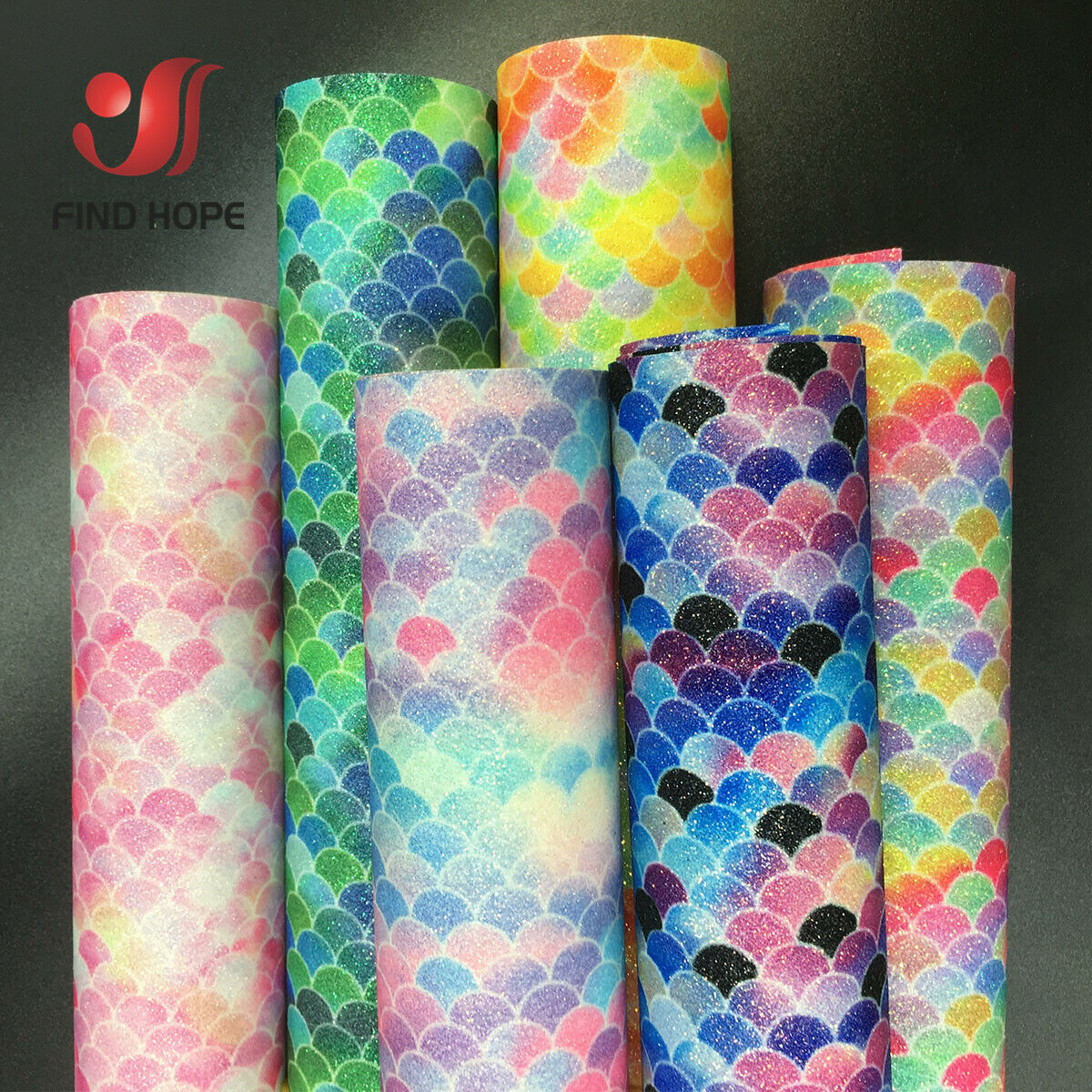 Mermaid Rainbow Iridescent Spa - огляд і ціна Glitter Vinyl Roll