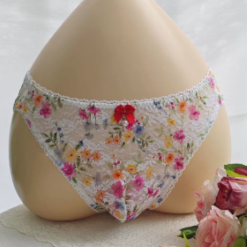 Sheer Sexy Man's Lace Panties  - огляд і ціна Embroidery Embellishments