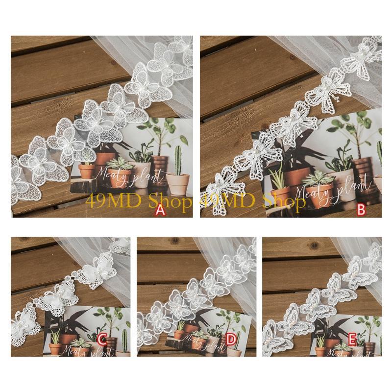 49MD 1 Yard Bowknot for Butter - огляд і ціна Lace Ribbon Trim