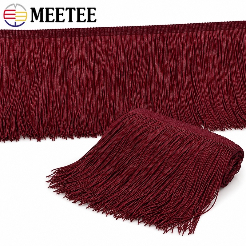 5/10Yards 10-30cm Red Tassel F - огляд і ціна Fringe Ribbon Sewing