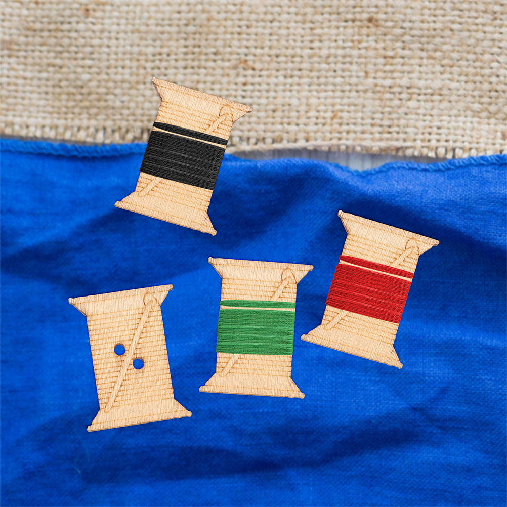 100Pcs Wooden Embroidery Floss - огляд і ціна Embroidery Craft