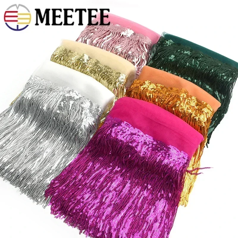 2/5/10Yards Sequin Embroidery  - огляд і ціна Fringe Ribbon Sewing