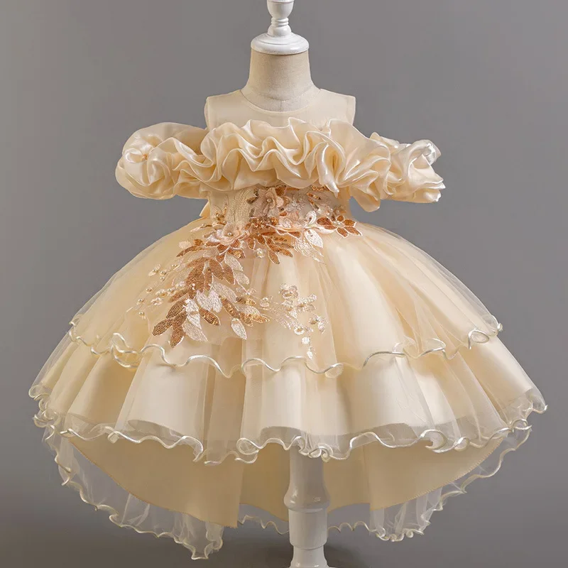 Fashion Flower Girl Dresses fo - огляд і ціна Lace Ribbon Trim