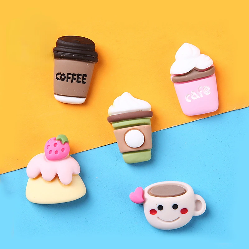 10pcs Cartoon Kawaii Resin Cof - огляд і ціна Christmas Craft Embellishment