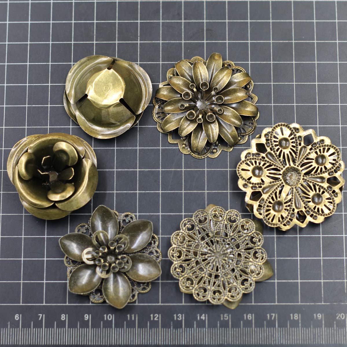 6Pcs Embellishments Combinatio - огляд і ціна Craft Embellishments
