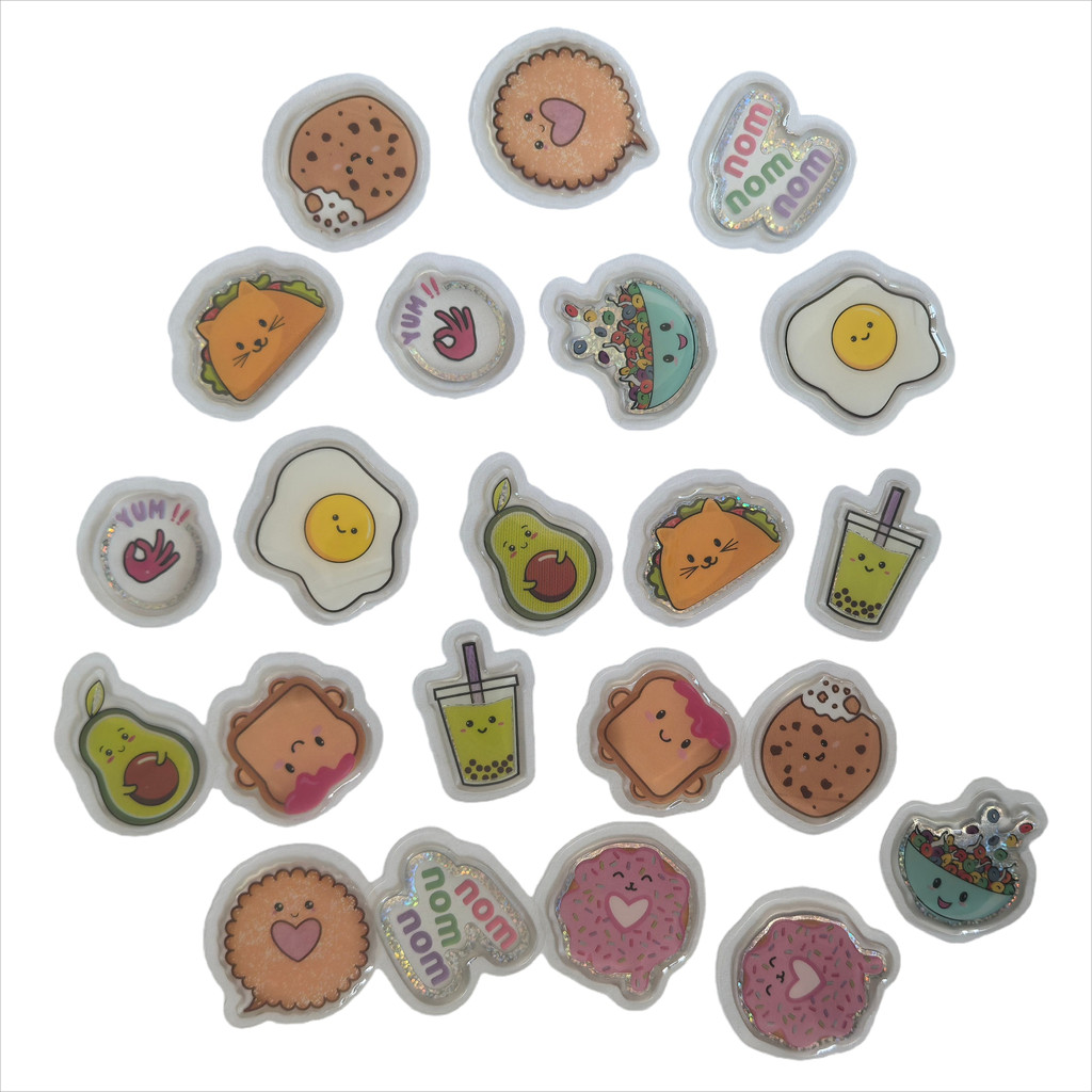 45 Pcs Adorable Epoxy Stickers - огляд і ціна Craft Embellishment World