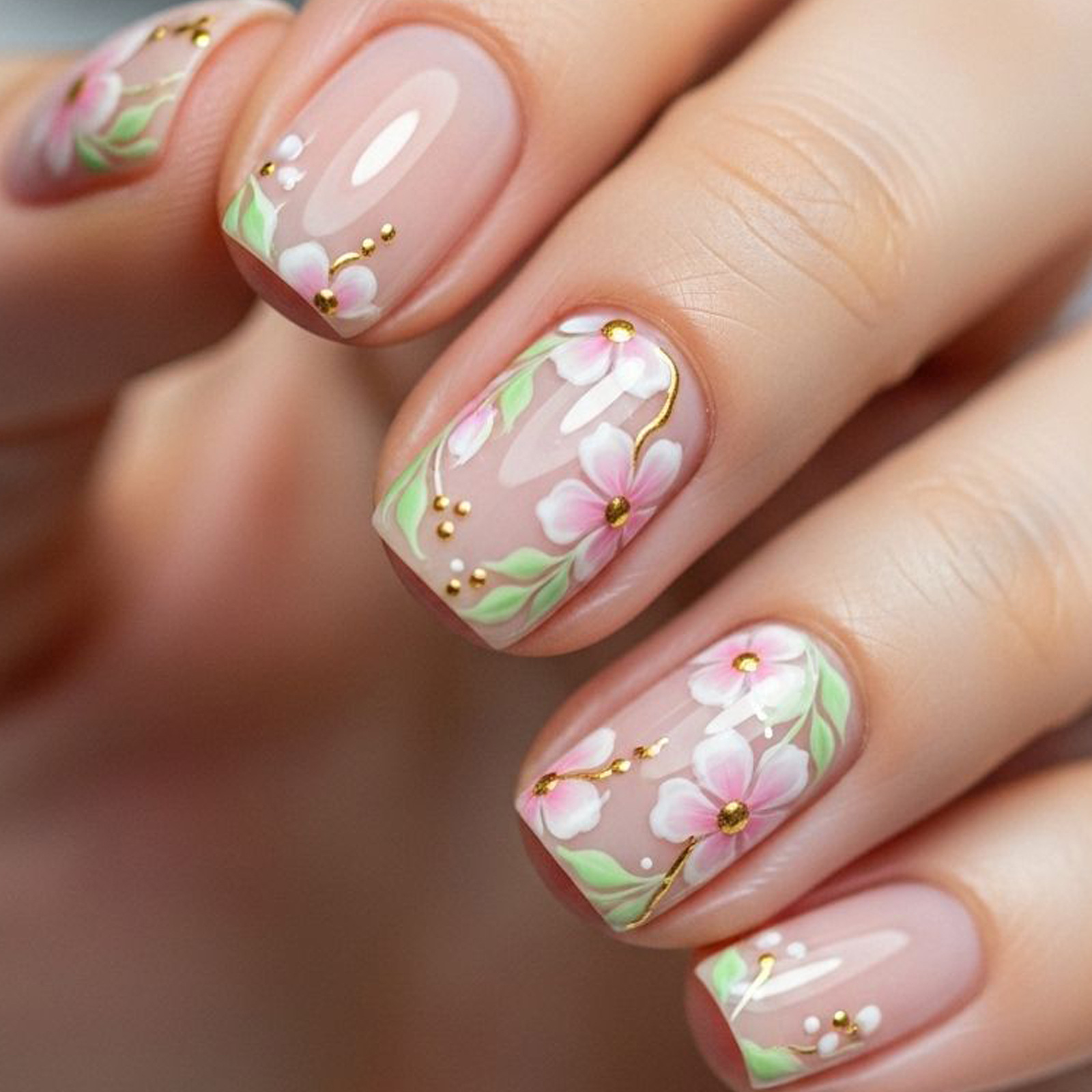 Short Medium fake nails for wo - огляд і ціна Embroidery Embellishments