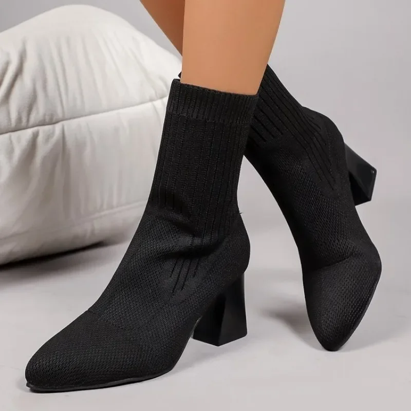 Fashion Ladies Knitted Sock An - огляд і ціна Embellish Knit