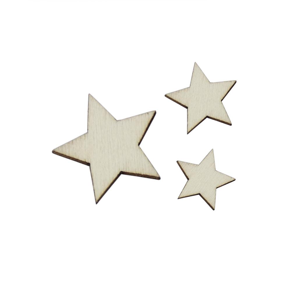 Basswood Craft Star Slices Nat - огляд і ціна Craft Embellishments