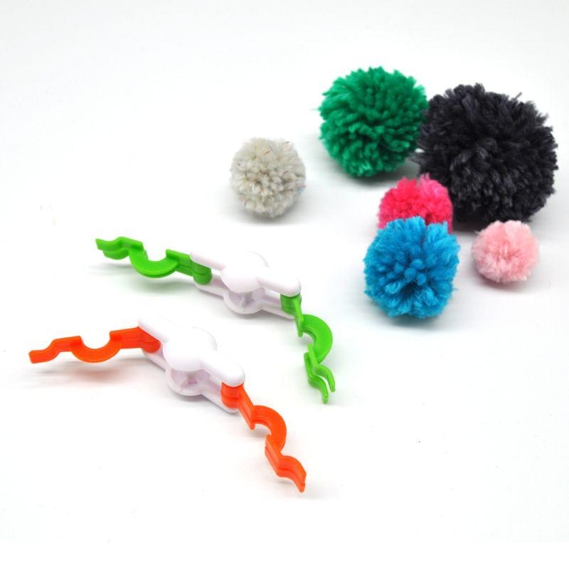 D8KF 2pcs Pom-Pom Maker for Fl - огляд і ціна Pom Pom Maker Tool