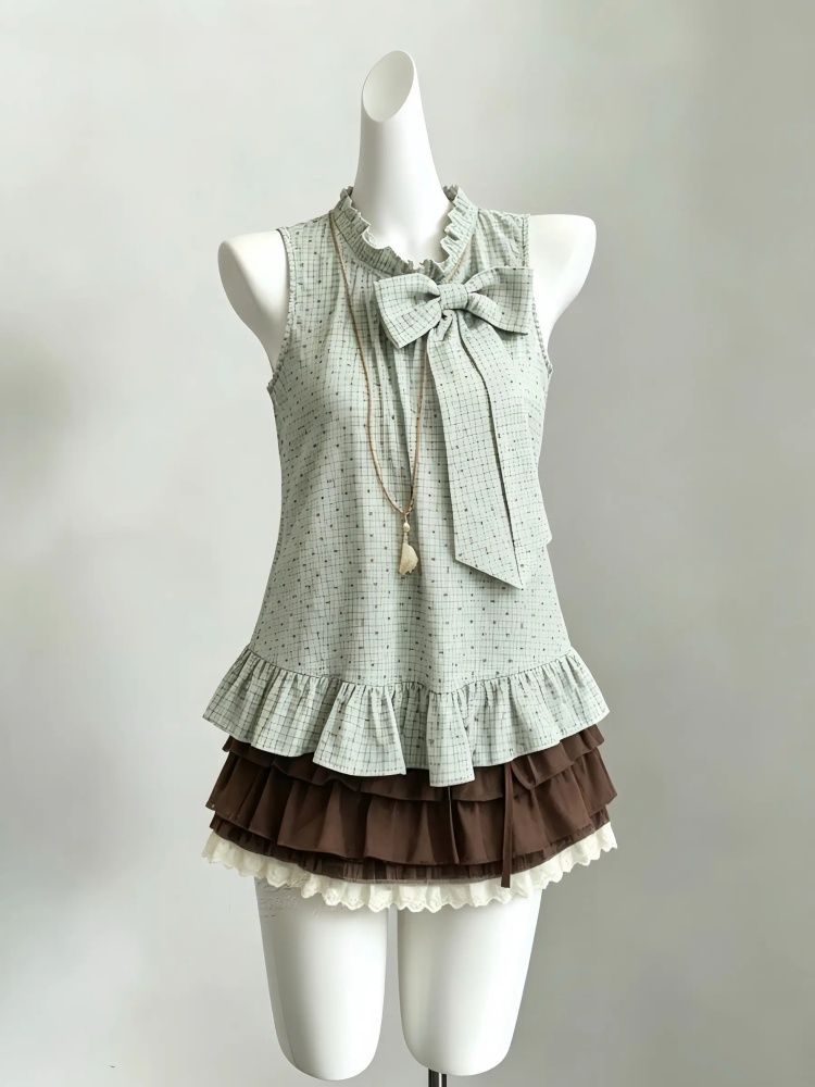 Japanese Vintage sweeti 2-Piec - огляд і ціна Elastic Lace Trim