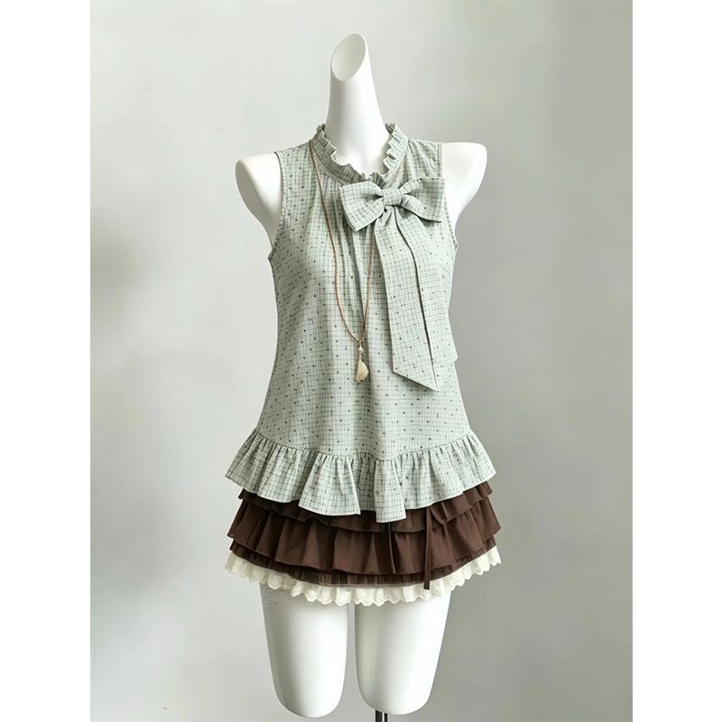Japanese Vintage sweeti 2-Piec - огляд і ціна Elastic Lace Trim