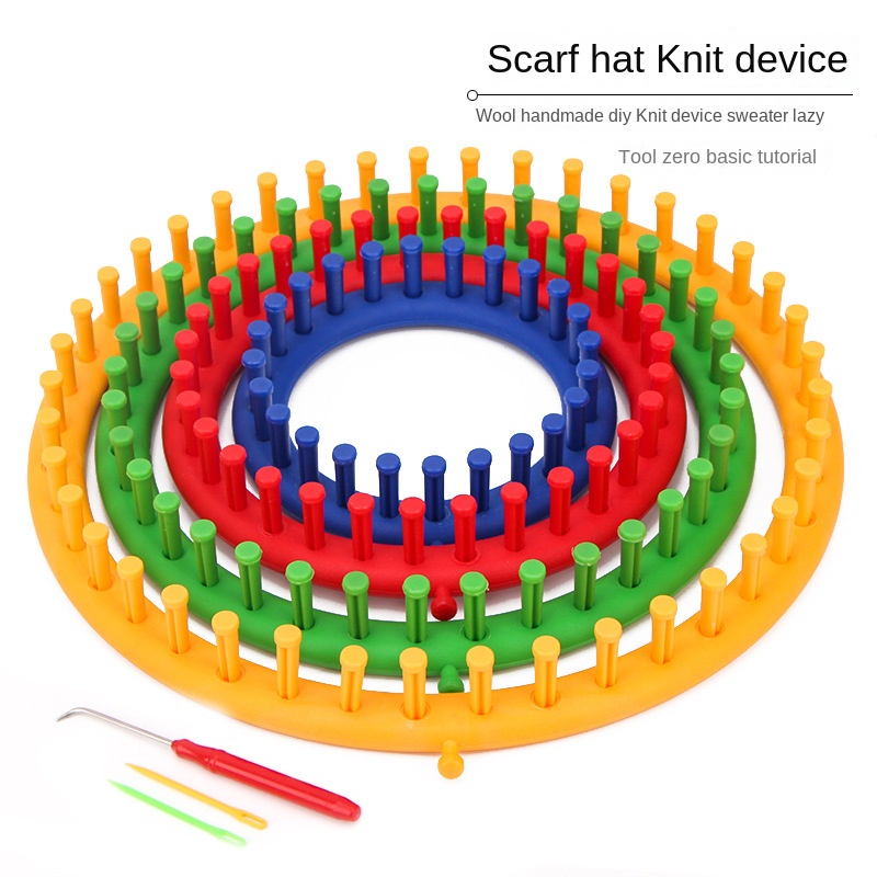 Weaving Loom Knitting Kit, Pla - огляд і ціна Pom Pom Maker Tool