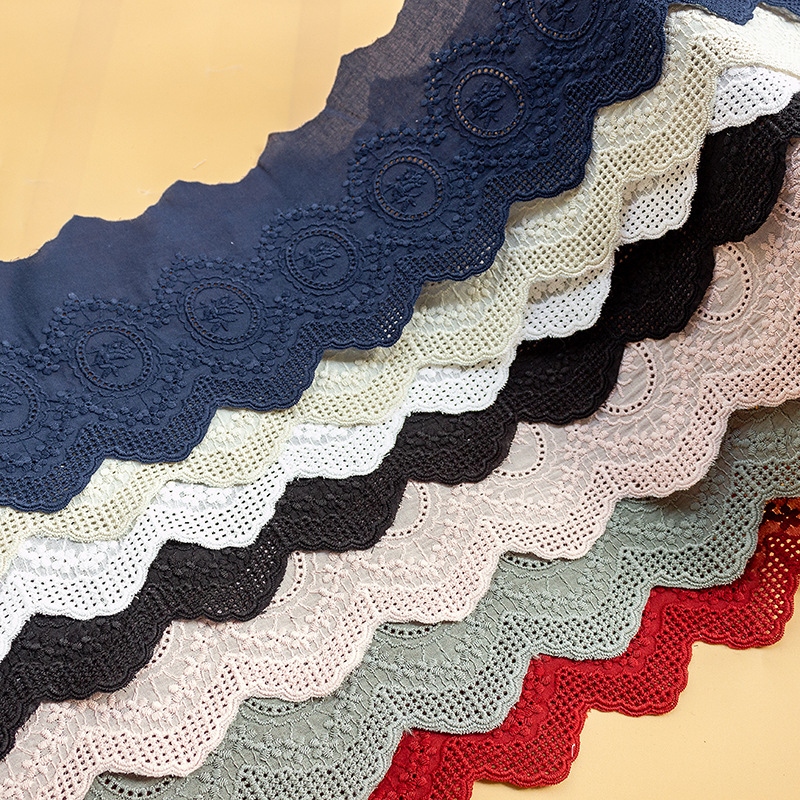 2Yards Colorful  Cotton Embroi - огляд і ціна Lace Ribbon Trim