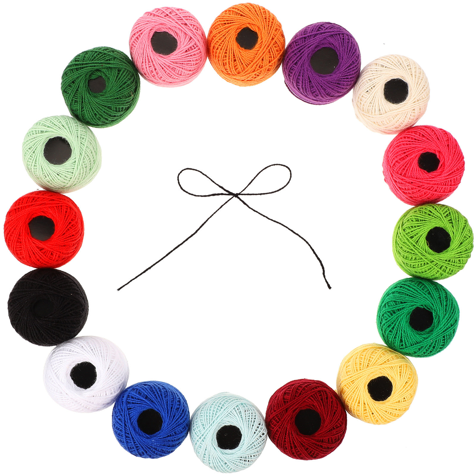 16 Rolls Embroidery Thread Cot - огляд і ціна Embroidery Craft