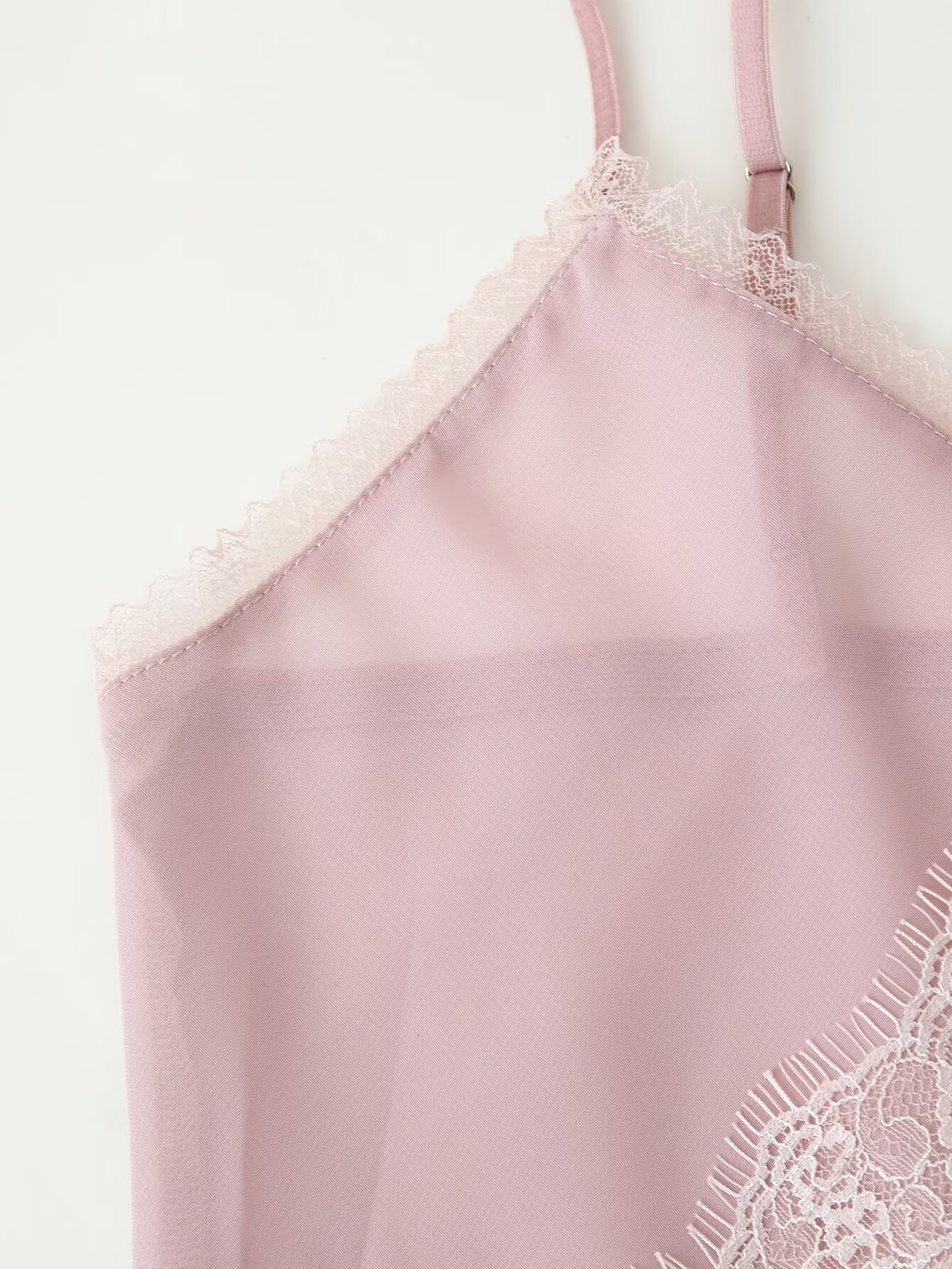 Tidalyf 2025 Women Pink Cami T - огляд і ціна Elastic Lace Trim