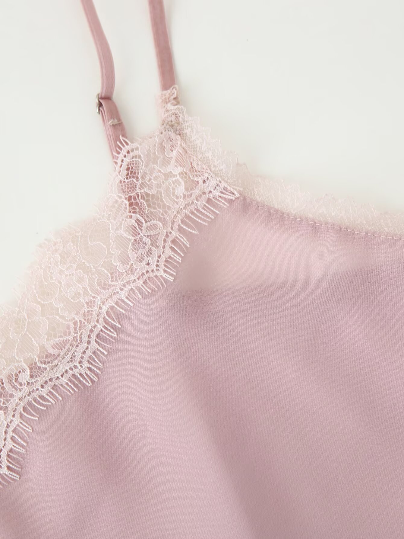 Tidalyf 2025 Women Pink Cami T - огляд і ціна Elastic Lace Trim