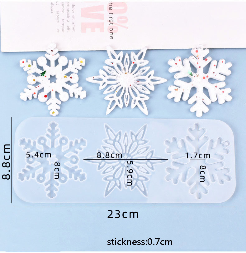 Christmas Hollow Snowflake Orn - огляд і ціна Christmas Craft Embellishment