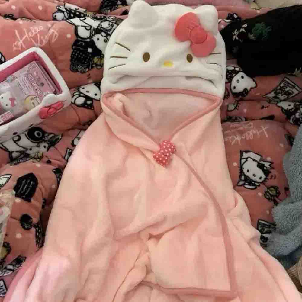 Cute Hellokitty Cloak Shawl Ai - огляд і ціна Embellish Knit