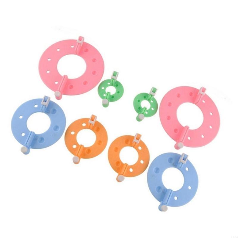 L43A 4Pcs DIY Wool Yarn Knitti - огляд і ціна Pom Pom Maker Tool