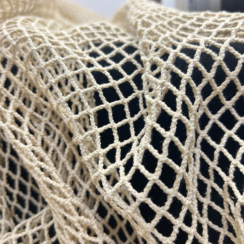 Cotton Linen Fish Net Fabric L - огляд і ціна Crystal Mesh Fabric