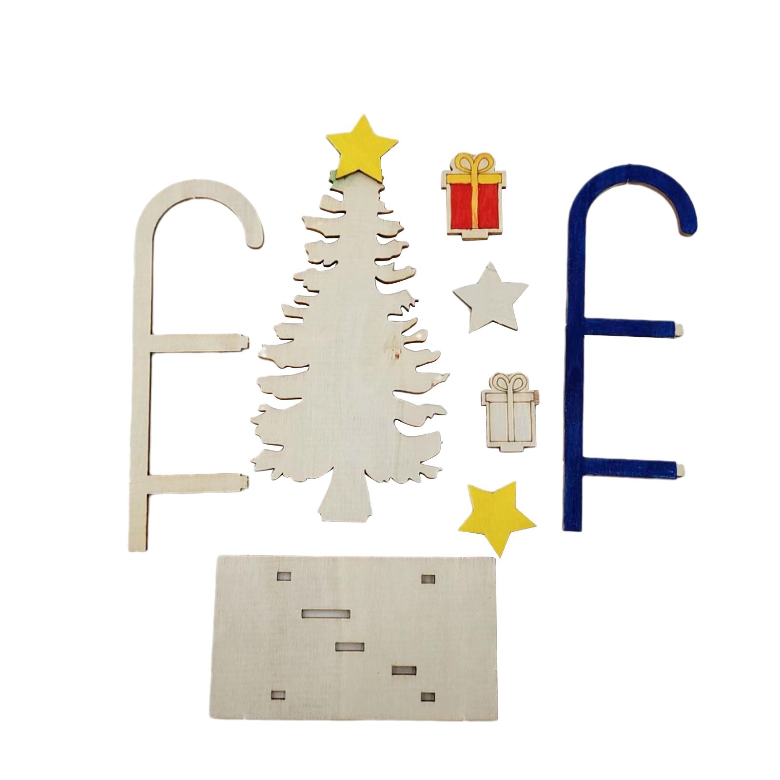 3x DIY Wooden Crafts Christmas - огляд і ціна Christmas Craft Embellishment